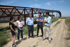 LAS OBRAS DE LA VIA VERDE PODRIAN ESTAR TERMINADAS PARA EL PROXIMO MES DE JULIO