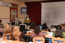 ALUMNOS DE SECUNDARIA DE LA LOCALIDAD HAN PARTICIPADO EN LAS CHARLAS INFORMATIVAS DEL DIA MUNDIAL CONTRA EL CANCER