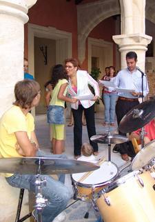 LA ESCUELA MUNICIPAL DE MúSICA CLAUSURA EL CURSO CON UN CONCIERTO EN EL CASTILLO DE LUNA