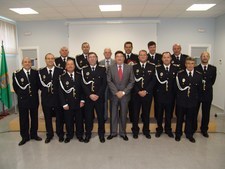 LA POLICÍA LOCAL HOMENAJEA A SUS OFICIALES Y AL CUERPO NACIONAL DE POLICÍA EN EL DÍA DE SU PATRÓN