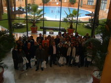 UN GRUPO DE AGENTES DE VIAJE DE TODA ANDALUCÍA DEL TTOO SOLVACACIONES VISITARON LA LOCALIDAD