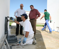 LA DELEGACIÓN DE CEMENTERIO REALIZA UNA PUESTA A PUNTO DEL CAMPO SANTO  DE CARA AL DÍA DE TODOS LOS SANTOS   