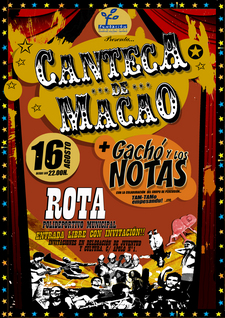 EL MESTIZAJE DE CANTECA DE MACAO INUNDARÁ ESTE SÁBADO EL PABELLÓN MUNICIPAL DEL RECINTO FERIAL    