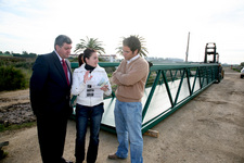 LAS OBRAS DE CONSTRUCCIÓN DE LA VÍA VERDE DE ROTA PODRÍA CONCLUIR EN FEBRERO DE 2009