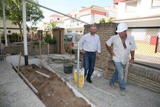 EL DELEGADO DE SERVICIOS SOCIALES VISITÓ LAS OBRAS DE MEJORA DE ACCESIBILIDAD QUE SE REALIZAN EN LA RESIDENCIA DE ANCIANOS