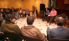 MARÍA EVA CORRALES ABORDA CON LAS AGRUPACIONES DE CARNAVAL LOS PREPARATIVOS Y DESARROLLO DEL CARNAVAL 2009