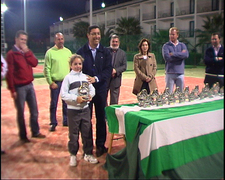 UN TOTAL DE 166 NIÑOS PARTICIPARON EN EL PRIMER TORNEO GADITANO DEL CIRCUITO ANDALUZ  DE TENIS 