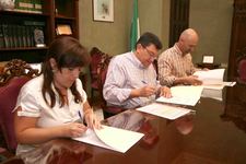 EL AYUNTAMIENTO RENUEVA SU CONVENIO CON LA ASOCIACION SAHARA LIBRE