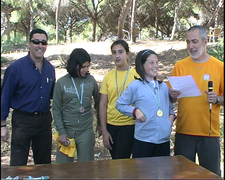 EL DELEGADO DE DEPORTES CLAUSURÓ EL PROGRAMA DE DEPORTE PARA ESCOLARES EN LA MODALIDAD DE ORIENTACIÓN 