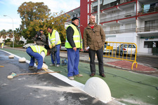 EL AYUNTAMIENTO INICIA LAS OBRAS PARA REMODELAR EL CARRIL BICI Y CREAR UNA BOLSA DE APARCAMIENTOS EN LA AVENIDA DIPUTACIÓN