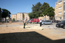 ACONDICIONADA UNA BOLSA DE APARCAMIENTOS PROVISIONAL EN LA BARRIADA MARIA AUXILIADORA