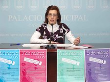 LA DELEGADA DE IGUALDAD PRESENTÓ EL PROGRAMA DE ACTIVIDADES PARA CONMEMORAR EL DÍA INTERNACIONAL DE LA MUJER  