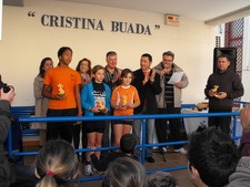 UN CENTENAR DE PERSONAS PARTICIPARON EN LA CARRERA BENEFICA DE SAN SILVESTRE