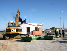 EL DERRIBO DE LA OFICINA DE TURISMO DE LA LIBERTAD DARÁ PASO A LA URBANIZACIÓN DE LOS PRIMEROS TRAMOS DE LA RONDA NORTE