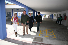 A PUNTO DE CONCLUIR LAS LABORES DE PINTADO QUE SE REALIZAN A TRAVÉS DEL PLAN INCLUYE EN LUIS PONCE Y PEDRO ANTONIO DE ALARCÓN 