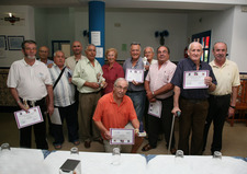 EL CENTRO SOCIAL CRISTINA BUADA ACOGIO EL II CAMPEONATO DE TUTE