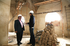 LAS OBRAS DE RESTAURACION DE LA TORRE DE LA MERCED ACABARAN A FINALES DE DICIEMBRE