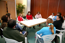 LA DELEGADA DE IGUALDAD, LAS ARTESANAS Y LAS EMPRESARIAS HACEN UN BALANCE DE LA PASADA FERIA DE MUESTRAS