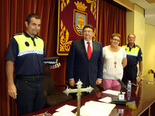 CUATRO NUEVOS AGENTES SE INCORPORAN AL CUERPO DE LA POLICÍA LOCAL DE ROTA