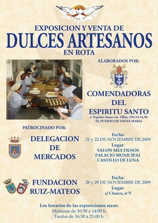 LAS MONJAS COMENDADORAS DEL ESPÍRITU SANTO OFRECEN UNA EXPOSICIÓN CON VENTA DE DULCES ARTESANOS EN EL CASTILLO DE LUNA 