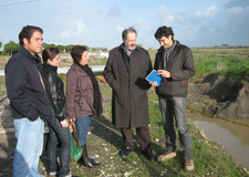 LA DELEGADA DE MEDIO AMBIENTE COMPRUEBA EL ESTADO Y DESARROLLO DE LAS OBRAS DE LA VÍA VERDE