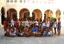 LAS DAMAS DEL ROSARIO PROTAGONIZARON UNA VISITA CULTURAL POR LA LOCALIDAD 