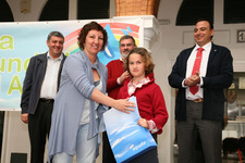 ENTREGADOS LOS PREMIOS DEL CONCURSO DE DIBUJO DURANTE LA CELEBRACION DEL DIA DEL AGUA