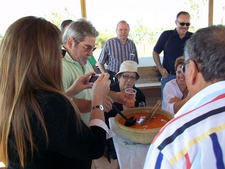 MIEMBROS DE UN CURSO DE GASTRONOMÍA DE CÁDIZ VISITARON EL CENTRO DE LA MAYETERÍA   