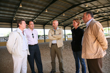 EL AYUNTAMIENTO DE RONDA BUSCA EN LA ESCUELA HÍPICA DE ROTA UN MODELO DE GESTIÓN QUE APLICAR A SUS INSTALACIONES HÍPICAS  