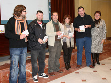 LA DELEGACION DE JUVENTUD PRESENTO EL DVD, \