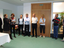 TURISMO RECIBE A MÁS DE UN CENTENAR DE GOLFISTAS SUECOS QUE INICIAN EN MARZO SU ESTANCIA EN ROTA  