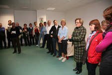 LA DELEGADA DE TURISMO DIO LA BIENVENIDA A LOS MÁS DE 170 GOLFISTAS SUECOS QUE HAN LLEGADO ESTE MES A LA CIUDAD 